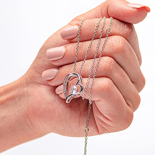 Larvincy Bonus Daughter Gifts from Stepdad Stepmom With Heartfelt Message & Elegant Box - Jewelry Gifts For Stepdaughter, To My Bonus Daughter Necklace On Birthday Graduation Wedding Christmas & More by Larvincy - Image 5