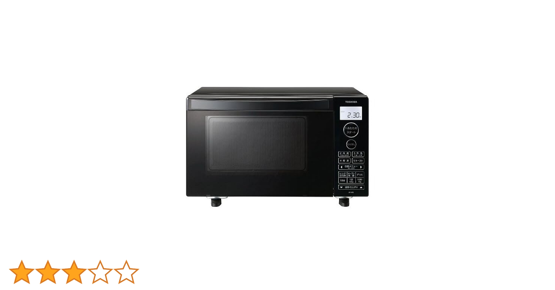 Amazon.co.jp: 東芝 ブラック [オーブンレンジ (18L)] ER-40A(K