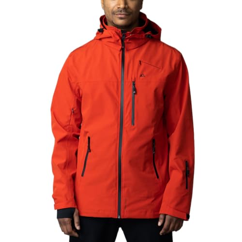 Image of Apricoat Adventure 2.0 Warm Winter Jacket Insulated, Hooded, Waterproof and windproof Coat for Travelling, Hiking, Trekking