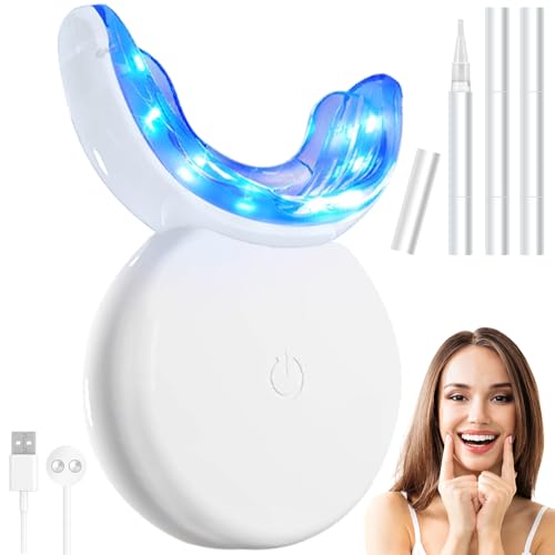 Piashow Teeth, kit sbiancante per denti sbiancanti, set con 3 pezzi di gel sbiancante per sbiancamento dei denti e sbiancamento dei denti, set per sbiancamento dei denti bianchi, bianco