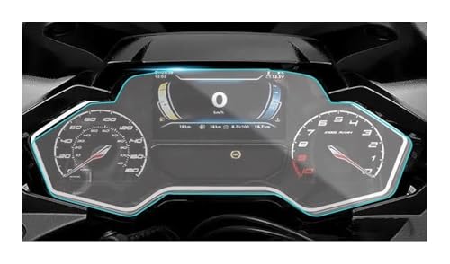 SHFORJCFME Protector Pantalla Película Protectora para Motocicleta para Peugeot XP400 2024, Panel Pantalla Antiarañazos, Pegatina Velocímetro, Accesorios Modificados para Moto