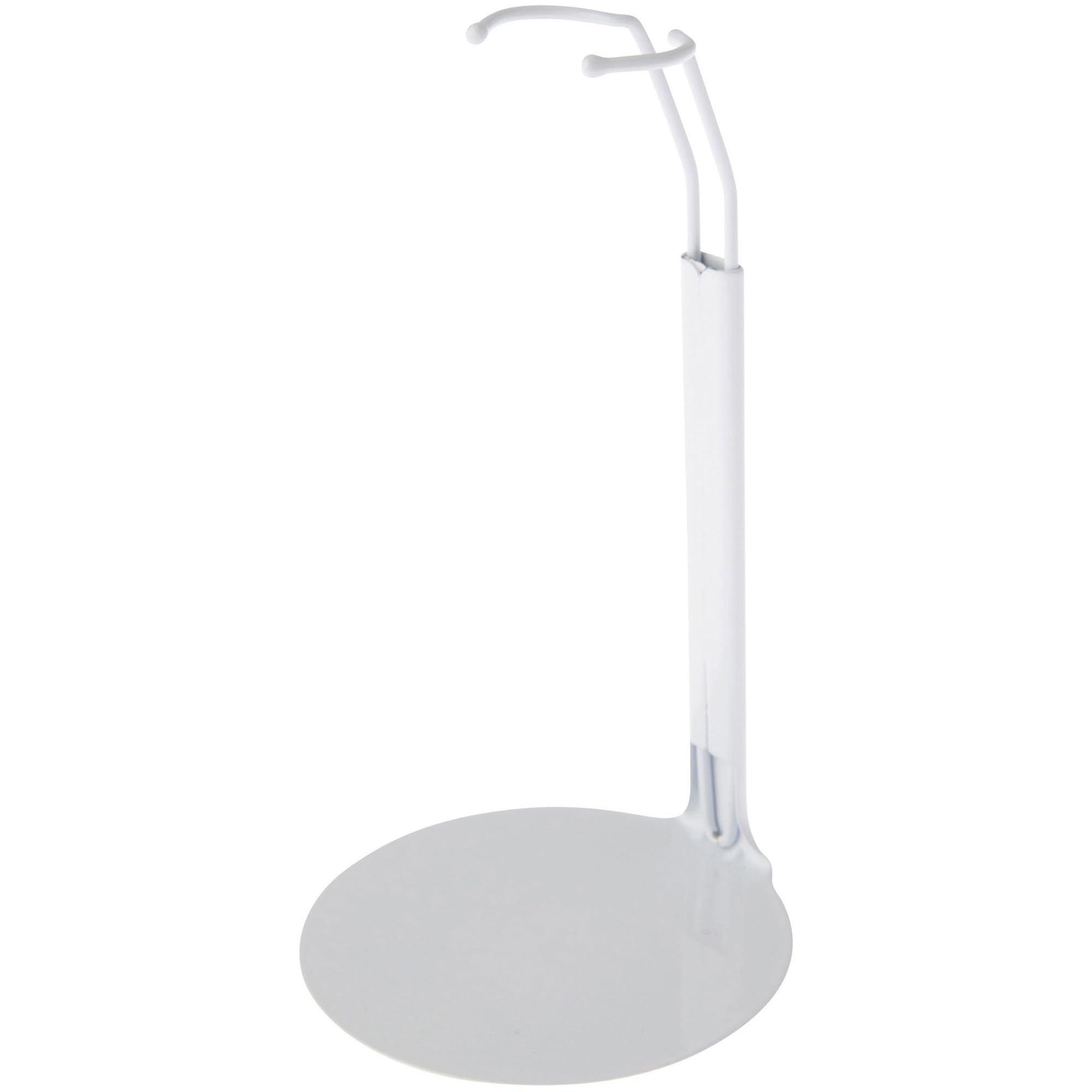 Plymor DSP-5125W White Adjustable Doll Stand, Pack of 3