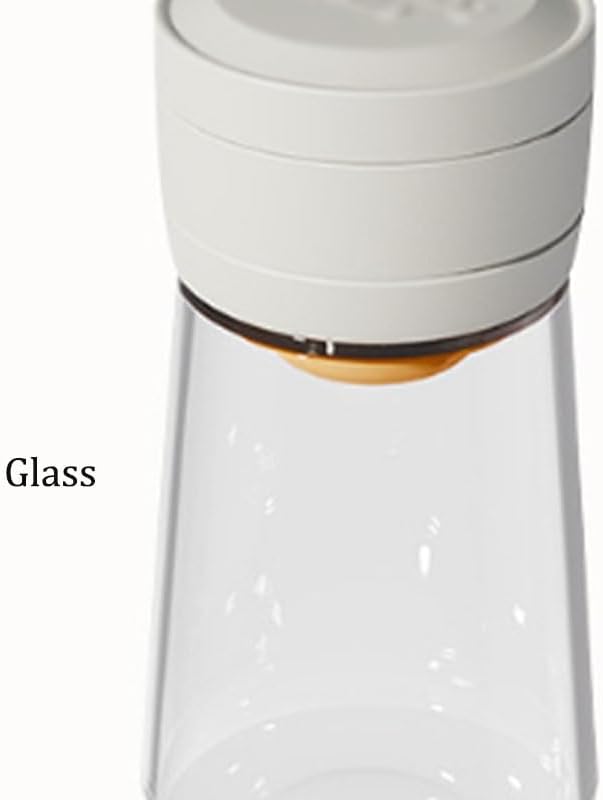 Quantitative Seasoning Jar Kitchen Glass Flavor Bottle Household Box