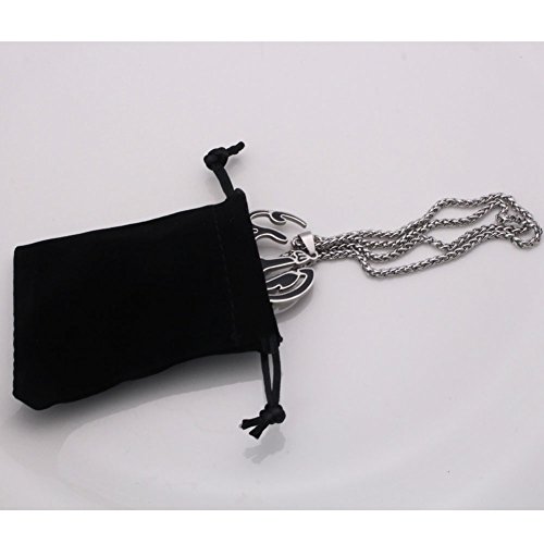 ZKDC Islam Muslim Allah Arabic God 60 cm chain stainless steel necklace for men women