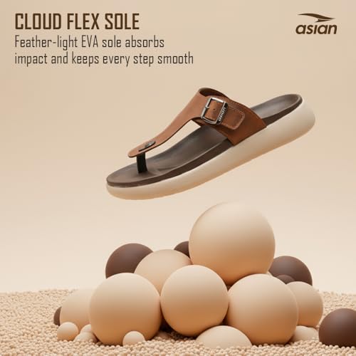 Image of ASIAN Doctor Soft Medisol-02 Men's Orthopedic Slippers | Lightweight Comfort Slippers with Arch Support, Cushioned Footbed, Anti-Slip Soft Sole, Durable Stylish Daily Wear