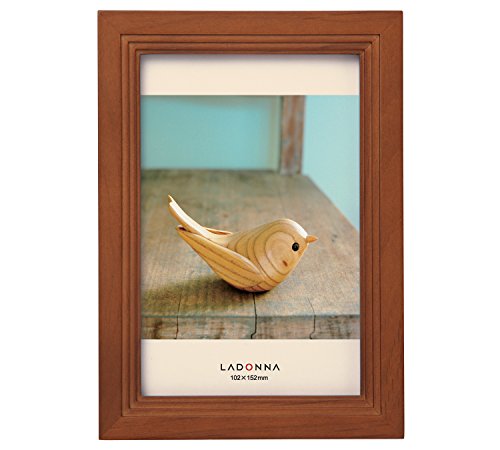 LADONNA AVANTI ウッド/フォトフレーム ポストカードサイズ ブラウン DF43-P-BR