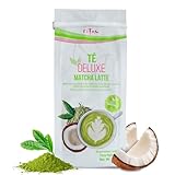 Picture of Matcha Latte – Japanese Ceremonial Premium Matcha Green Tea Mix with Coconut Milk. Vegan, Dairy-Free & Stevia Sweetened. Hot or Iced Beverage - 20 Servings