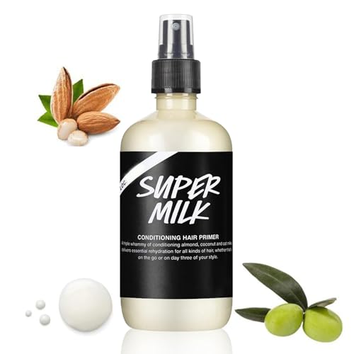 Super Milk Conditioning Hair Spray, Acondicionador Sin Aclarado,Protector Termico Pelo,Haarpflege,Conditioning Hair Primer,Nutriente Suave Care,Para Todos Los Tipos De Cabello 100 Ml