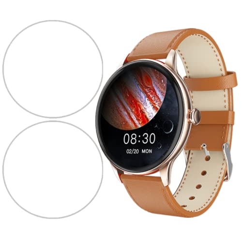 Image of Hydrogel Screen Protector For FIRE BOLTT TERRA SMARTWATCH (1.32 inch) - Anti-Scratch, Bubble-free, Edge To Edge TPU Film Screen Guard for FIRE BOLTT TERRA (Pack of 2)
