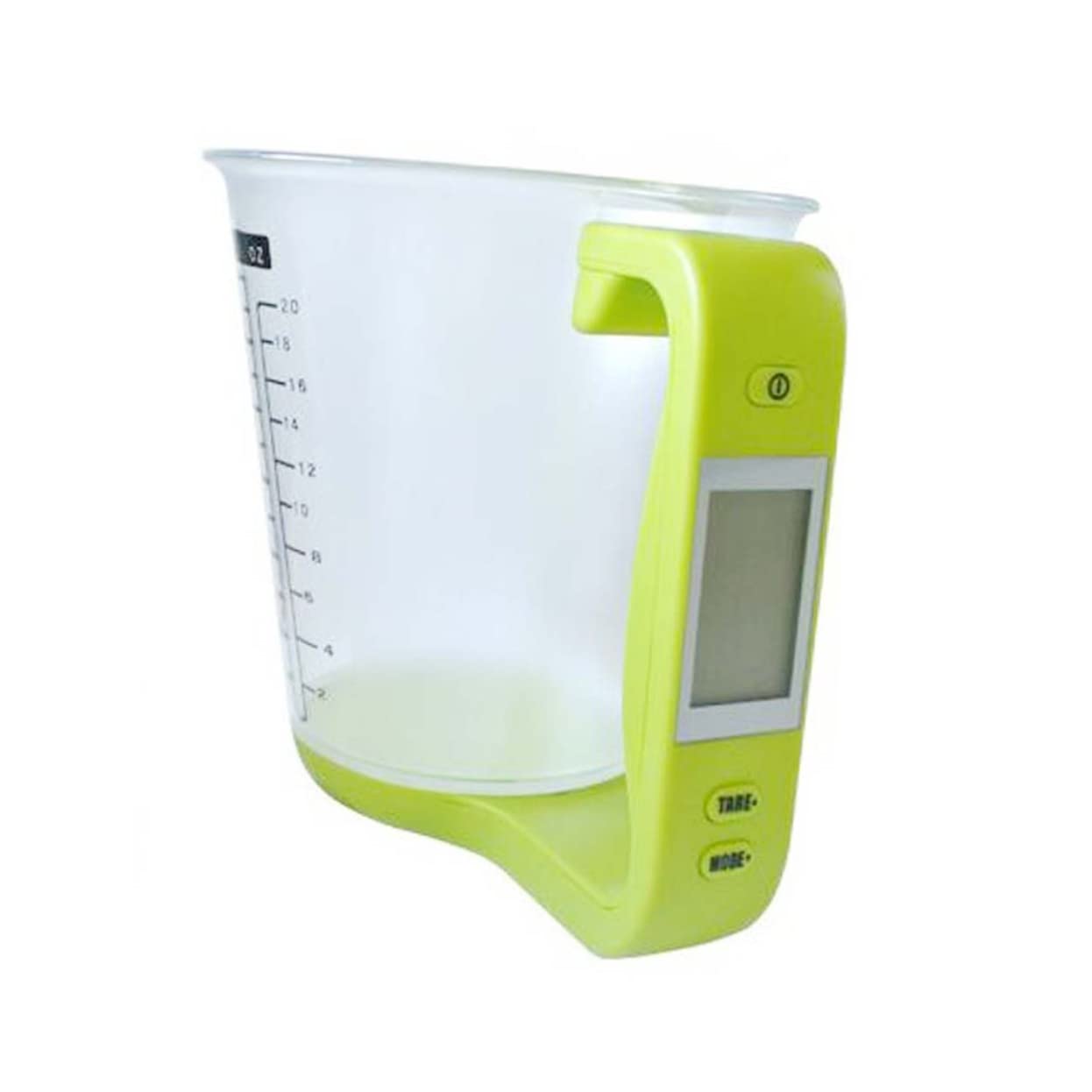 LIFKOME 1000g Taza De Digital Multifuncional Pantalla Lcd Para Leche y Bebidas Diseño Elegante Verde