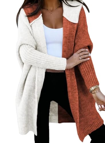 Astylish Women Fashion Long Sleeve Open Front Knit Cardigan Hoodie