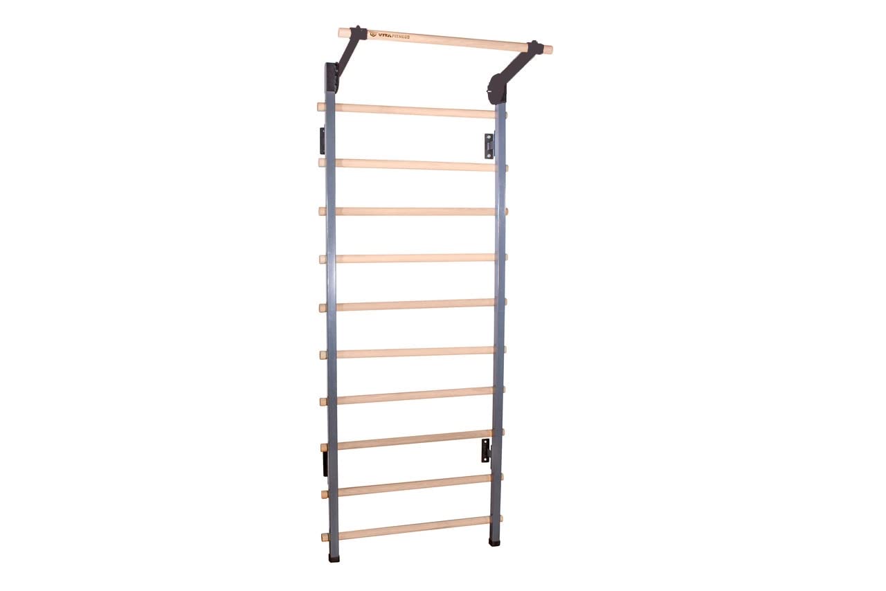 Vita Vibe - USA Made - Stall Bar - Adjustable Pull Up Bar Attachment - (Works With CORE Series Stall Bars Only)