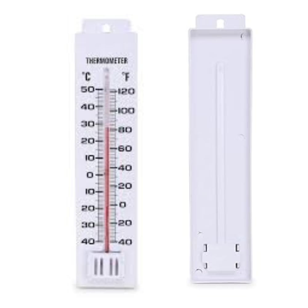 ENEI 365 ; Serve to Excellence Mounting Room Thermometer With Hook For Home, Portable Thermometer for Indoor & Outdoor | Thermometer with C & F Scale & High Accuracy | PACK OF (1 - Image 5 thumbnail