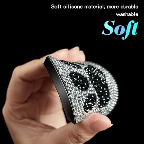 Set de 2 Posavasos para Auto con Brillantes y Silicón miniatura 4