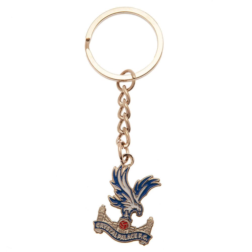 Armona Trading Ltd Unisex Blue Crystal Palace Fc Keyring
