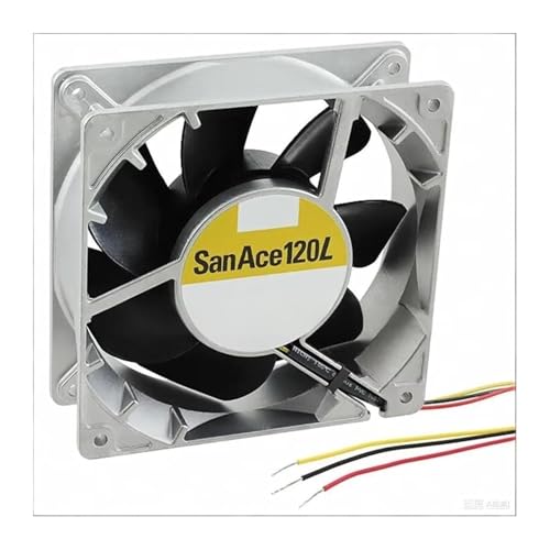 Ventilador 48VDC industrial axial de 119x119x38mm para disipación activa