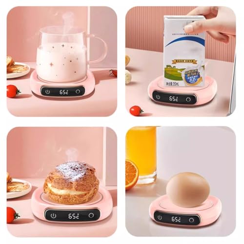 Chauffe-tasse électrique design à écran LED pour boissons chaudes - 3