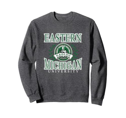 Eastern Michigan Eagles Laurels Logo Officially Licensed Sweatshirt Small