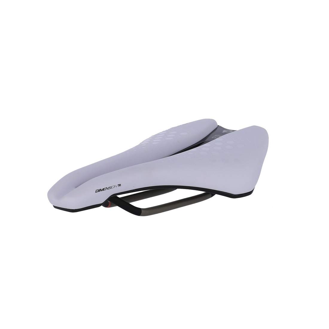 Prologo Unisex - Adult Dimension TRI 143 Tirox Saddle, White/Silver, 245x143mm