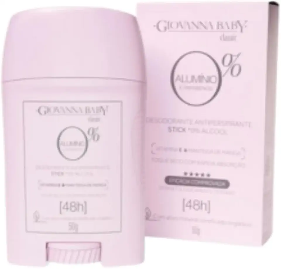 Giovanna Baby - Desodorante Stick Giovanna Baby 50G Fem 48H 0% Aluminio Classic