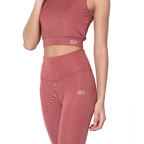 Image of Silvertraq Women's Slim Fit Polyester Blend Leggings (W101$P Light Pink XS)