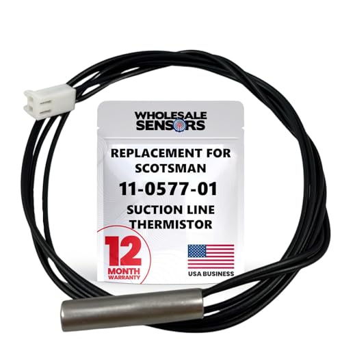 Thermistance de rechange pour ligne d'aspiration Scotsman 11-0577-01 contre les pannes