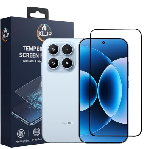 Image of Gorilla Tempered Glass For Xiaomi 17 5G (Pack of 1) With Installation Kit | Edge to Edge Coverage | Black