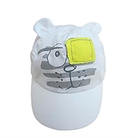 Gifts Treat Baby Boy Baseball Cap Hat Kids Sun Hats Beach Hats White in Cut Tiger Pattern (White Tiger, 50cm)