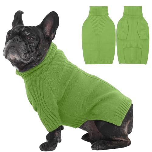 La mejor selección de Prendas de punto para Niño que puedes comprar esta semana. 44 IECOii - Suéteres para perros medianos y niñas y niños, sudadera de punto festivo con manga, suéteres gruesos y cálidos de cuello alto para invierno, prendas de punto para...