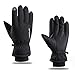 Soehong Outdoor Winddichte Winter Warme Touchscreen Skihandschuhe wasserdichte Anti-Rutsch-Motorrad-Fahrradhandschuhe zum Wandern, Skaten