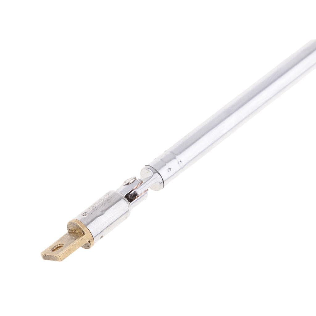 VELURA SYDL Stainless Steel 50cm 20 6 Sections Telescopic Replacement for FM Radio TV AD|1 Piece Telescopic |Collectibles - Image 3 thumbnail