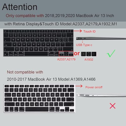 Coque MacBook Air 13 M1 rigide imprimé fleurs avec couvre-clavier - 2