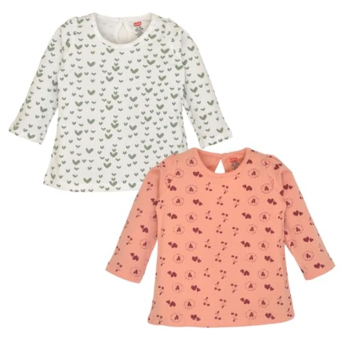 Image of LuvLap Baby Girls 100% Cotton Full Sleeve Girls Top, Pack of 02