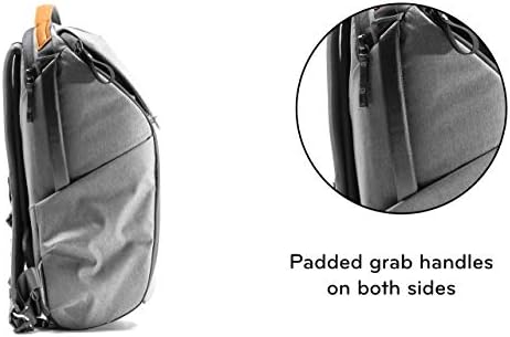 Peak Design Everyday Backpack V2 20L Ash, Camera Bag, Laptop Backpack with Tablet Sleeves (BEDB-20-AS-2) 6 Peak Design Everyday Backpack V2 20L Ash, Camera Bag, Laptop Backpack with Tablet Sleeves (BEDB-20-AS-2)