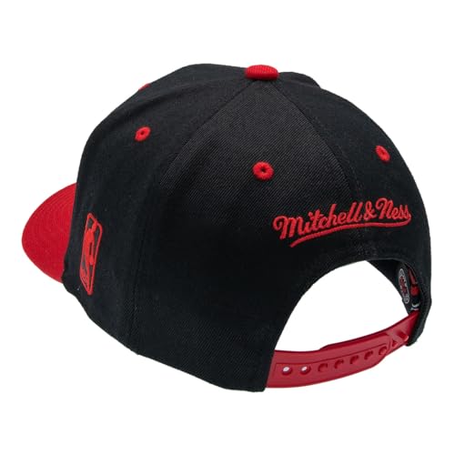 Casquette Raptors Toronto Mitchell & Ness snapback noire et rouge - 5