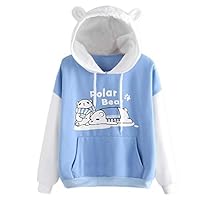 Algopix Similar Product 4 - Aniywn Womens Cute Bear Print