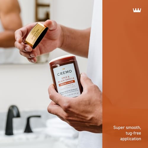 Image of Cremo Deodorant for Men, 48-hour Sweat and Odor Protection
