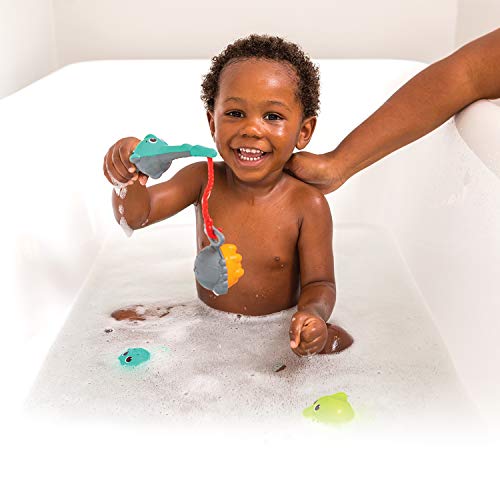 INFANTINO - Set Jeu de Bain Splish & Splash - 17 Pièces - Jouet de Bain Multi-Activités - Favorise l'Exploration Sensorielle - Facile à Nettoyer - Jouets de Bain pour Les Bébés dès 0 Mois. – vue 3