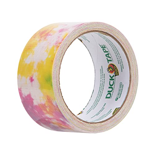Image of Duck Tape Pattern Colours Tie Dye. Arts & Crafts, DIY, Crafts, Gift Wrapping, Decorative, Scrapbook, Scrapbooking, Bullet Journal, Planner, Party, Festivals, Decoration - 48mm x 9.1m
