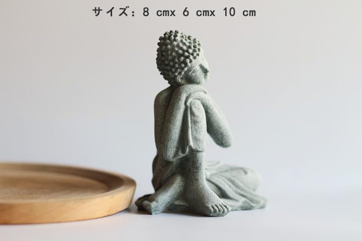 Amazon.co.jp: 仏像 文鎮 神仏像 ミニ仏像置物 釈迦如来像 真鍮釈迦牟