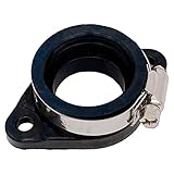 Meliore ラバーインシュレーター キャブレター マニホールド VM26 PE24 PE28 PWK21/24/26/28/30 差込径33mm 取付けピッチ60mm 汎用