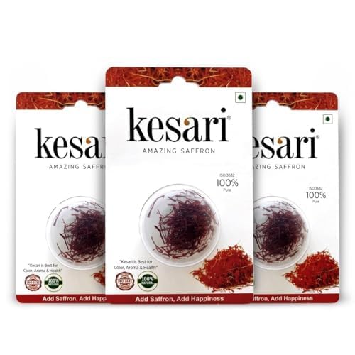 Kesari Saffron Original Pure & Natural, Finest A++ Grade saffron for Pregnant woman | Kesar Original Kashmiri for Health, Beauty & Cooking, All Red Premium saffron 250 Milli Gram (mg) Pack of (2) (B0CHWF597L) Amazon Price History, Amazon Price Tracker
