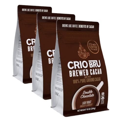 Image of Crio Bru Brewed Cacao Double Chocolate Light Roast (Pack of 3)