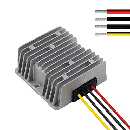 Estabilizador de voltaje 24V 4A con protector de sobretensiones integrado