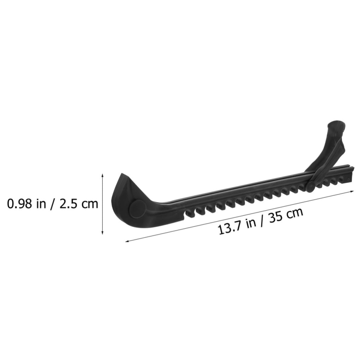 Didiseaon 8 Paires Protections de Lames de Patins à Glace, Noir Rose