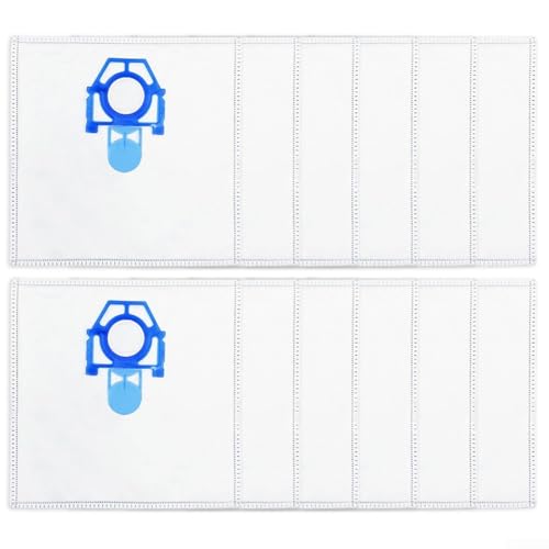 And Efficient Vacuum Cleaner Dust Bags For Zelmer For Odyssey For Meteor Series Convenient Usage, 5 Pack(12 PACK)