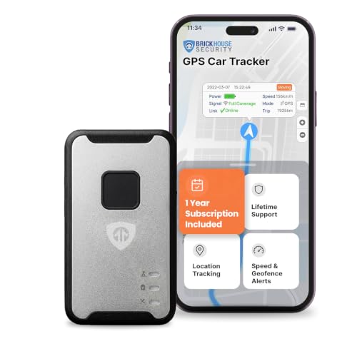 Image of Brickhouse Security Spark Nano 7 GPS Tracker for Vehicles - Covert Car Tracker Device and Fleet GPS Tracker - GPS Tracking Device with App and 4G LTE Coverage in North America - Subscription Required