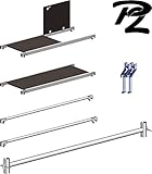 Layher Uni Standard Alu-Fahrgerüst Nachrüst-Set für Typ 1107 - Fahrgerüsterweiterung zum Sicherheitsaufbau P2