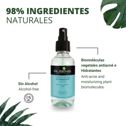 Exfoliantes Y Mascarillas, Beauty astringente facial Marca RUSENS (2)