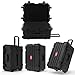 Regetek Waterproof Hard Case,27 x 20 x 13 Inch, Equipment Rolling Hard Case with Foam/Wheels/Retractable Handle for camera, Drone,tool, electronics,Shockproof, TSA Friendly, Inner 21.6